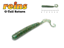 Силікон Reins G-Tail Saturn 2,5" 016 Gold Legend Part